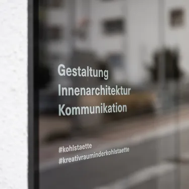 kreativraum in der kohlstaette. Gestaltung, Innenarchitektur, Kommunikation